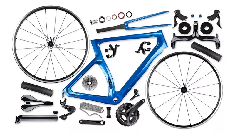 The most popular material for making bike frame parts
