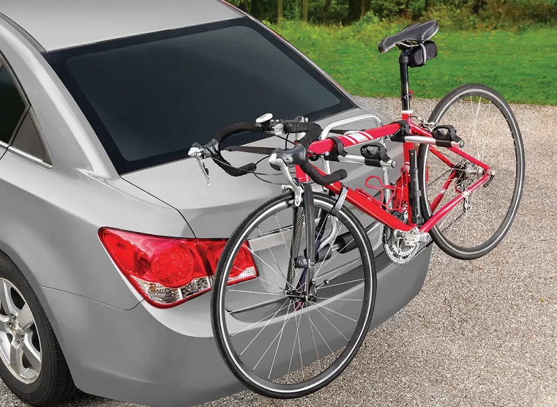 Types of bicycle racks on cars